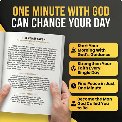 One Minute With God for Men™ 365-Day Devotional Journal