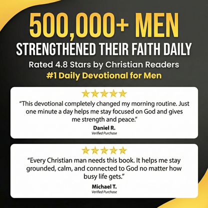 One Minute With God for Men™ 365-Day Devotional Journal