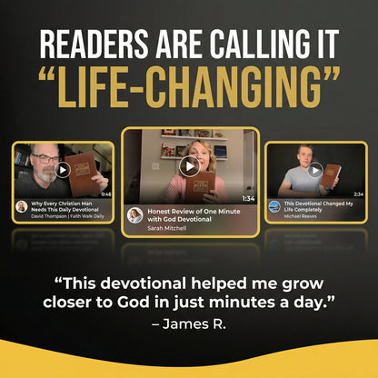 One Minute With God for Men™ 365-Day Devotional Journal